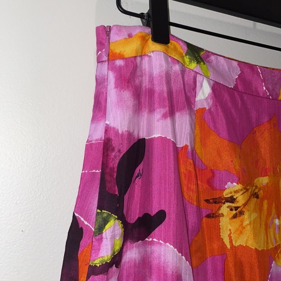 Trina Turk Floral Maxi Skirt-size 0 - Picture 8 of 11